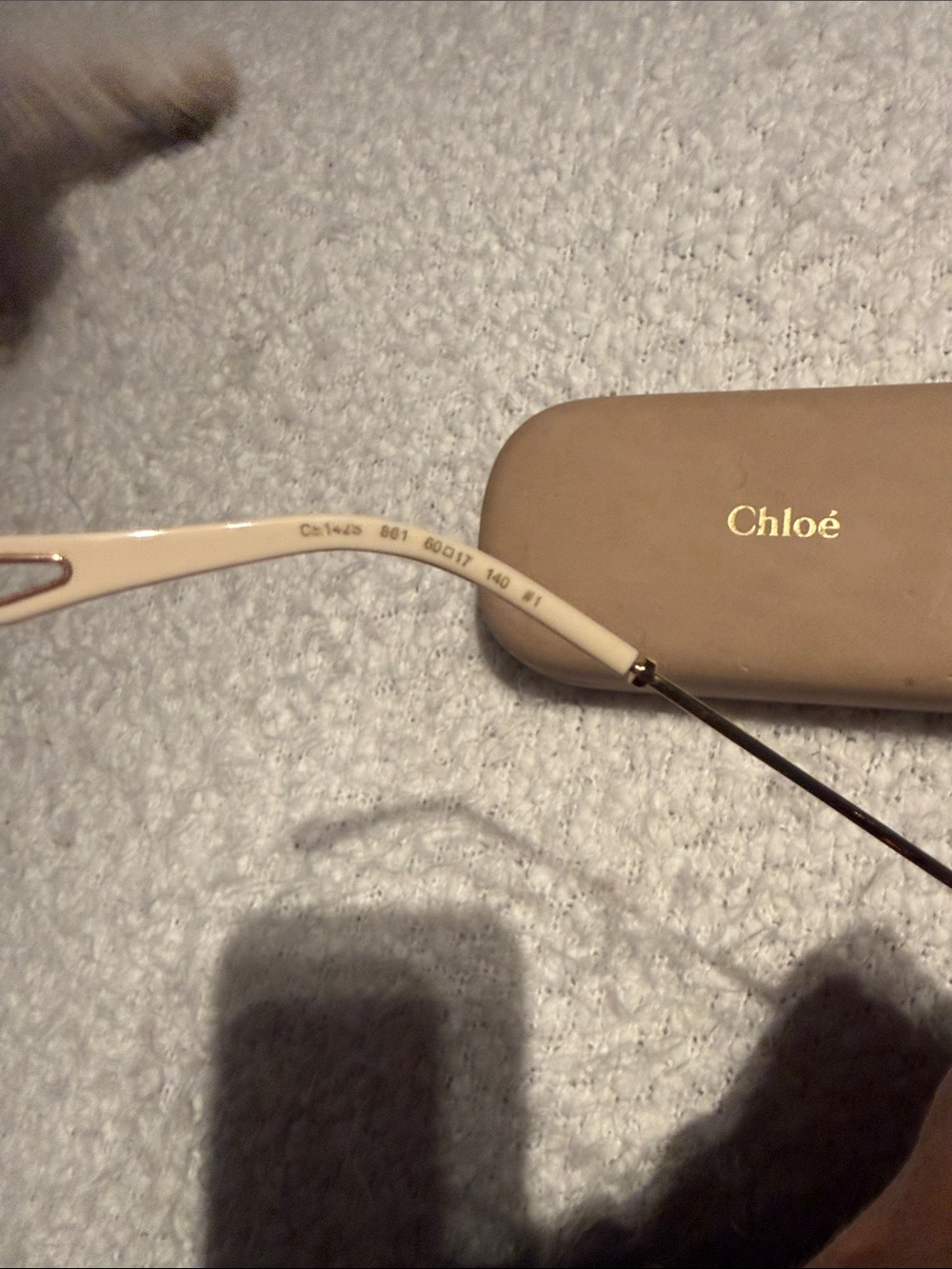 Chloe Purple to Pink Gradient scalloped Sunglasses - Picture 3 of 11